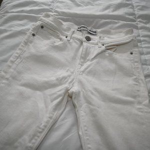 Express White Skinny Jeans Size 4 Regular (4R)